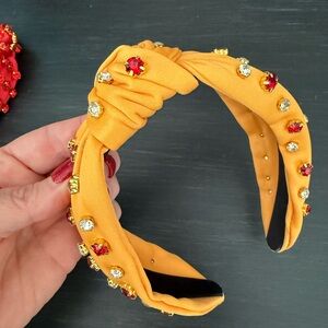 Embellished Yellow Headband